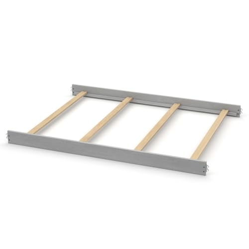Full-Size Solid Wood Conversion Kit Bed Rails for Evolur Convertible Cribs
