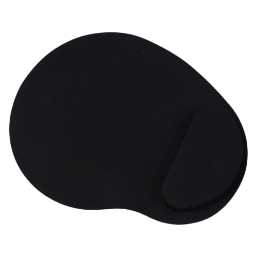 Image of Gaming Mouse Pad with Wrist Support, Ergonomic Wrist Rest for Keyboard & Mouse, Soft Cushioned Wrist Pad for Computer, Laptop, Office, Work, Gaming & Study, Black, 1 Pc