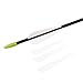 3 Inch Arrow Fletching Vanes Plastic Feather for DIY Archery Hunting Targeting Arrows(Pack of 50)