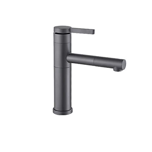 Robinet de lavabo d'eau chaude et froide pivotant pour une installation de cuisine flexible