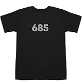 [Chaos] 685 T-shirts ブラックXシルバー XS【賞味期限】【サステナブル】