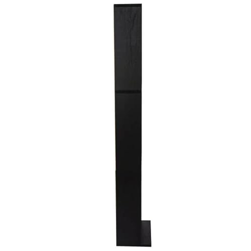 Farmahar 54" X 13"Adjustable Wood Media Storage Shelf Bookcase (114 Dvds, 261 Cds), Protects & Organizes Prized Music, Movie, Video Games, Chestnut Woodgrain #TOP3