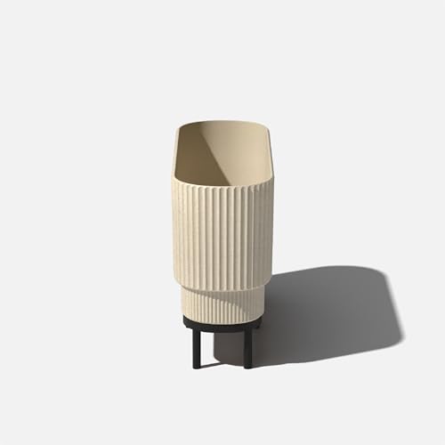 Image of Veradek Demi Series Raised Long Planter - Wide Planter with Stand