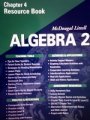 McDougal Littell Algebra 2: Resource Book: Chapter 4