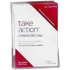 Take Action Emergency Contraceptive *Compare To Plan B* Levonorgestrel 1.5 Mg 2 Pack = 2 Tablets #TOP1