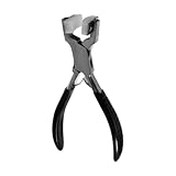 Lurrose ステンレススチール製フラットノーズプライヤー 細部調整用先端ツール ブレスレット曲げ ワイヤー成形 ジュエリークラフト 眼鏡調整