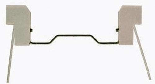 888 Corp Halogen Lamp Socket for 118mm T3 Halogen Light Bulbs with 18 Inch Wire Leads - Premium Quality - UL Listed (1 Pack)