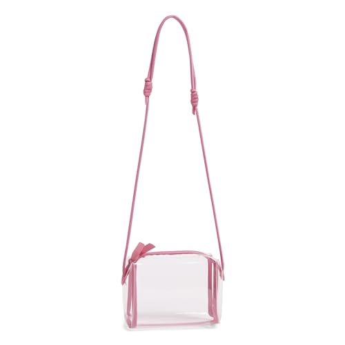 Sac à main à bandoulière transparent étanche et résistant taille unique