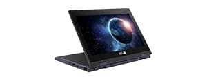 Asus BR1102FGA-YS14T 11.6" Touchscreen 2 in 1 - Rugged & Spill Resistant Notebook - HD 1366 x 768 - Intel Celeron N100 Quad-core (4 Core) - 4 GB On-board Memory - 128 GB SSD - Win11 Pro - Mineral Gray — photo 5 of 6