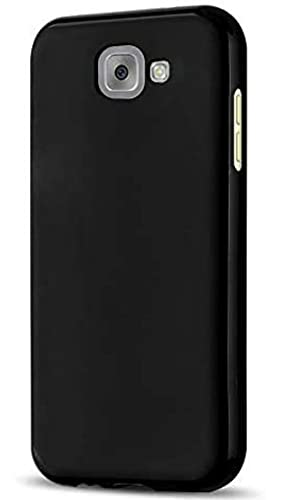 Image of Mobile Back Cover Case for Samsung Galaxy J7Max (Silicone Case|CameraProtection|Black SC1510)