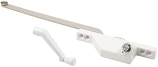 Prime-Line Products TH 23019 9-1/2-Inch Single Arm Operator with Crank, Right Hand, White