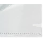 10 Pochettes Coins A4 Elba Pvc 15 100