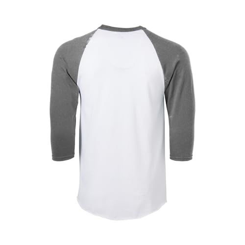 Camiseta clásica de béisbol para hombre Soffe, manga 3/4 miniatura 7