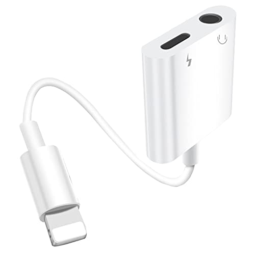 2-in-1 Aux & Ladekabel Für IPhone – 120 Cm, Hi-Fi Sound, Schnelles Laden, Kompatibel Mit IPhone 14 Bis IPhone 7, Für Auto, Lautsprecher & Kopfhörer