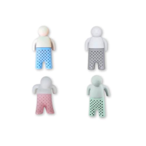 Infusor de Chá Criativo Relaxado – Reutilizável, Fácil de Usar, I...