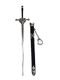 Ancient Han sword alloy weapon model sword pendant (black)