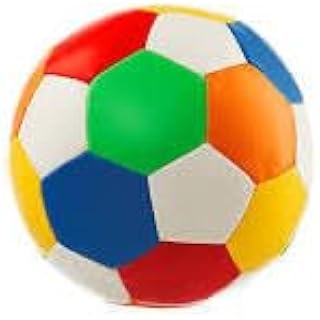 Multicolour Soccer Ball, Classic Football for Kids and Adults, Vibrant Colour Panels Price In India