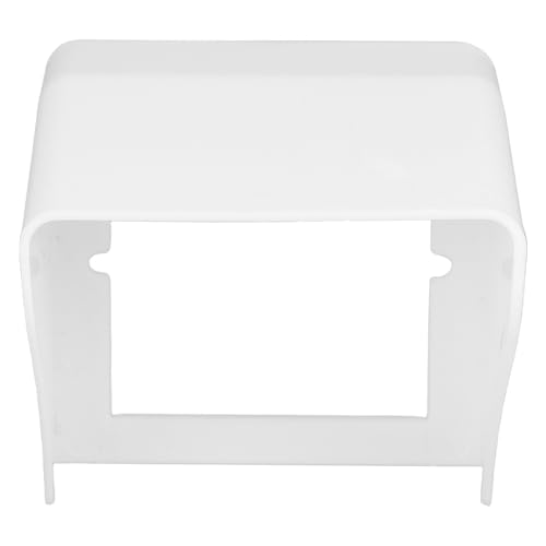 ibasenice Tapa de Caja Eléctrica Resistente Intemperie para Enchufes Exteriores, Cubierta de Plástico Pp y Goma, Diseño Fácil de Instalar para Uso en Patios al Aire Libre