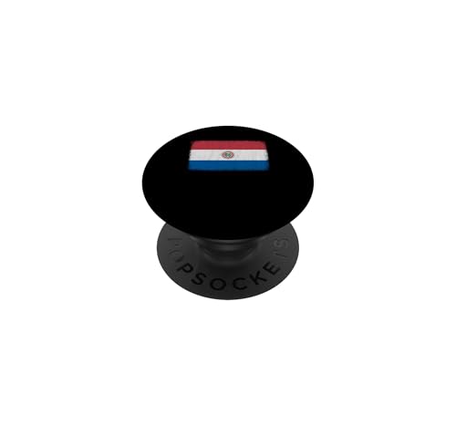 Drapeau du Paraguay PopSockets PopGrip pour smartphone et tablette