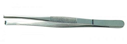 EMS Toothed Tissue Forceps Std Grade, 5½