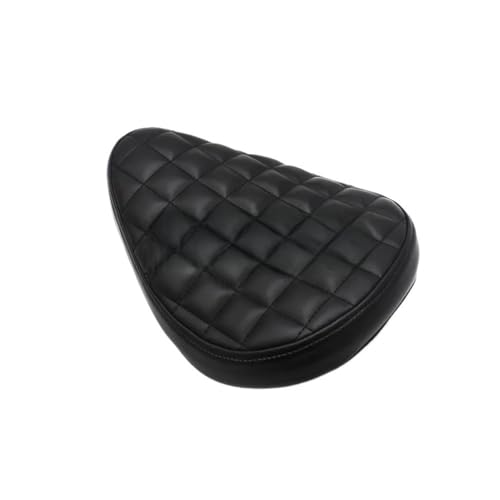 Cojín de asiento para motocicleta plano retro universal que soluciona la falta de espacio