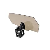 オートバイ用風防 ユニバーサルバイク用ライズンクリップオンウインドスクリーンエクステンションスポイラーエアデフレクター BMW R1200GSに適合 バイクのスクリーンエクステンション(S-Black Bracket)