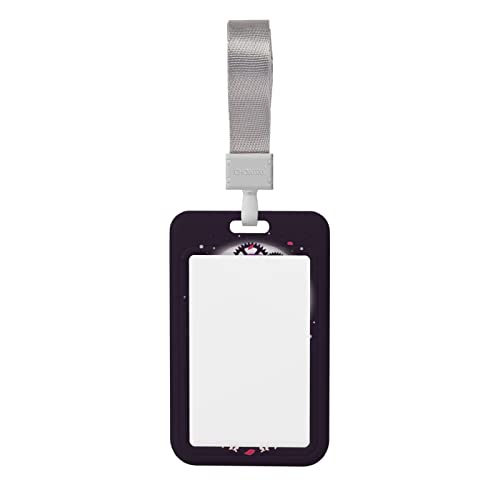 Anime Soul Eater Badge Holder Student Id Card Holder 3D Badges Holders For Women Work Nurse Teacher With Neck Lanyard Clear Id Window #TOP1