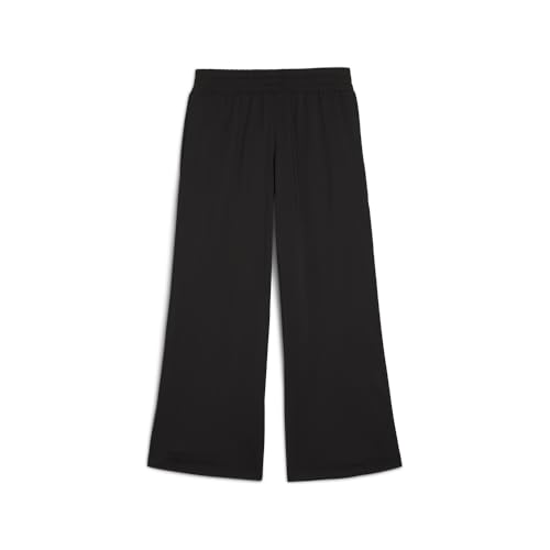 PUMA Womens Wardrobe Essentials Popper Pants Casual - Black - Size M2