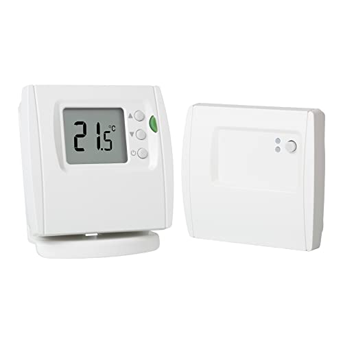 Pro Honeywell Wireless Room Thermostat Direct Replacement for Honeywell DT92 DT92E DT92E1000 Digital Thermostat Works with Honeywell BDR91 Receiver