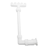 Sahgsa Fuente de piscina ajustable en altura con 5 boquillas. Aspersor versátil en cascada para piscinas, estanques de peces y jardines