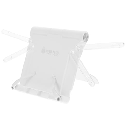 Uonlytech Estante de Lectura Ajustable Portátil para Libros Soporte de Descanso de Escritorio Reposalibros Multifuncional para Estudiantes y...