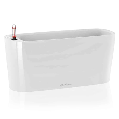 Image of LECHUZA DELTA Self Watering Plant Pots 40cm Window Box, White