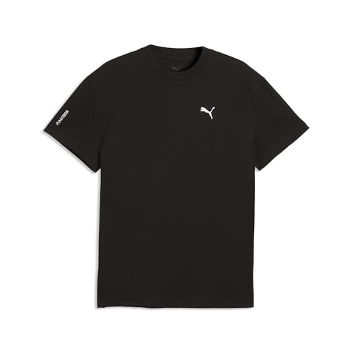 T-Shirt Puma Pumatech Essentials pour homme et femme en coton noir confortable