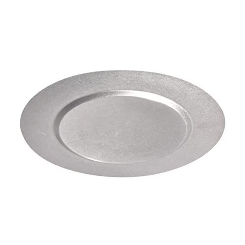 OFFSCH Camping Plates Vintage Dinnerware Plates Stainless Steel Plate Easy to Clean Safe