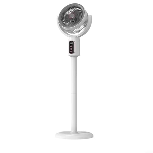 Ventilateur de sol rechargeable USB pour salon et bureau autonome 3-6h