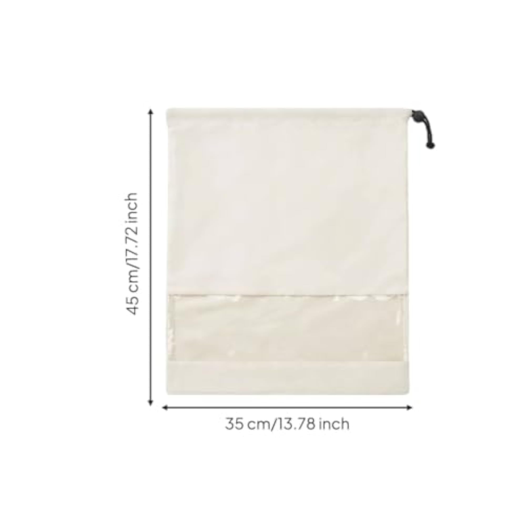 4 Pieces Dustproof Shoe Storage Bag Set