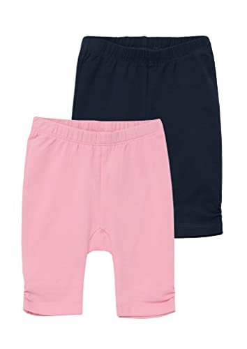 s.Oliver Junior Baby Girls Capri Leggings im Doppelpack, Blue, 92