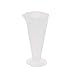 New Lon0167 90mm Base Featured Diameter 500ml PP reliable efficacy Volumetric Measuring Cup Container Beaker Clear(id:3e4 bd da 674)