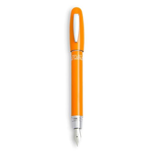 Stylo plume Spalding & Bros short Classic orange, l'accessoire idéal pour vos carnets