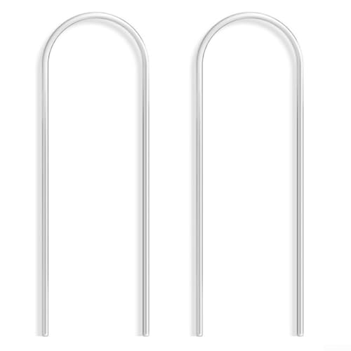 Treillis en acrylique transparent en forme de U pour intérieur et extérieur - Cadre de support pour plantes grimpantes - Convient pour Hoya Pothos Vine Ivy Monstera avec matériau solide