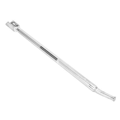 35 Chrome Combination Winch Bar with Square Head Carbon-Steel Construction and Non-Slip Handle for Winches on Flatbeds and Trucks