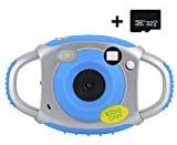 Kids Camera, Kids Digital Video Camera 5MP 1080P HD Recorder Camcorder with 1.77 Inch Screen, 32GB TF Card Included, Creative Birthday Gifts for Kids