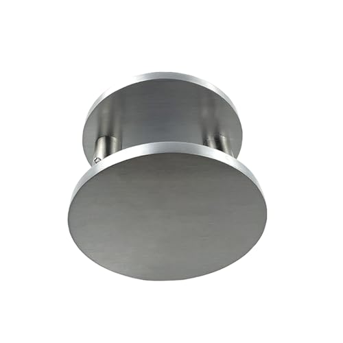 Poignée de porte ronde robuste pour porte épaisse de 7,6 à 12,7 cm