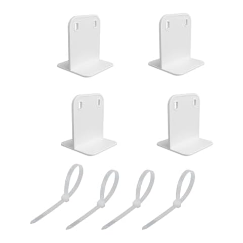 Vilemoon 4pcs Playpen Stabilizer, Anti Slip Playpen Stabilizer, Adhesive Playpen Fixing Clip, Playpen Stand Support Cover