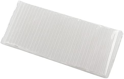 Shoze 200pcs 7mm x 100mm Glue Gun Sticks Adhesive Hot Glue Sticks Craft Glue For Trigger Electic (White)