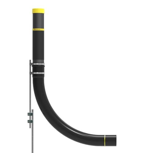 Schuck Leerrohrsystem D110/125, Hauseinführung für Gebäude ohne Keller für Gas, Wasser, Strom, TK (LRS0001 D110/R600)