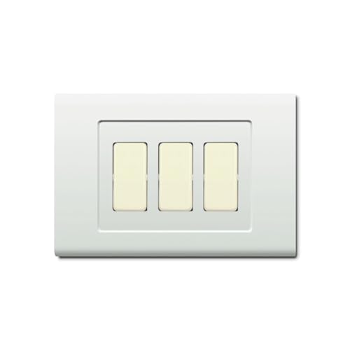 Design tradizionale squadrato: Linee semplici e pulite, ideali per mantenere l’estetica degli impianti esistenti o per nuove installazioni in stile classico.
