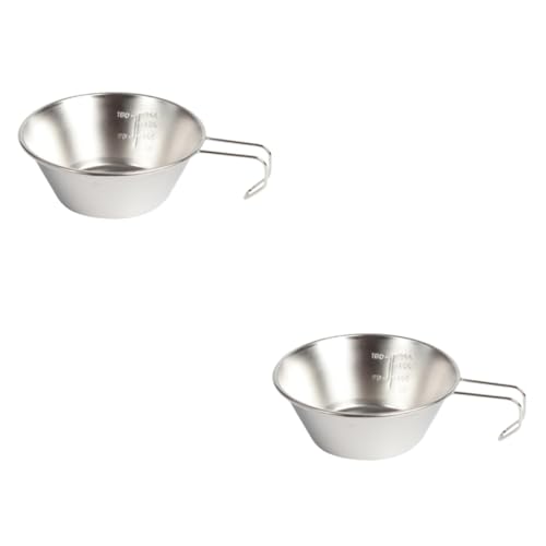 Camping Wine Cup Convenient Water Bowl for Outdoor Use Durable Makgeolli Bowl Lightweight Camping Accessory for Everyday Use