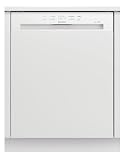 Indesit Push&Go I3B L626 UK Semi-Integrated Dishwasher, Full Size, 13 Place Settings, White, A Rated, Eco-Friendly, Easy Installation