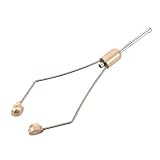 Mikikit Stainless Steel Bobbin for Fly Tying Portable Fly Tying Kit with Thread Holder Multipurpose Fishing Supplies for Easy Lure Making Compatibility for All Anglers